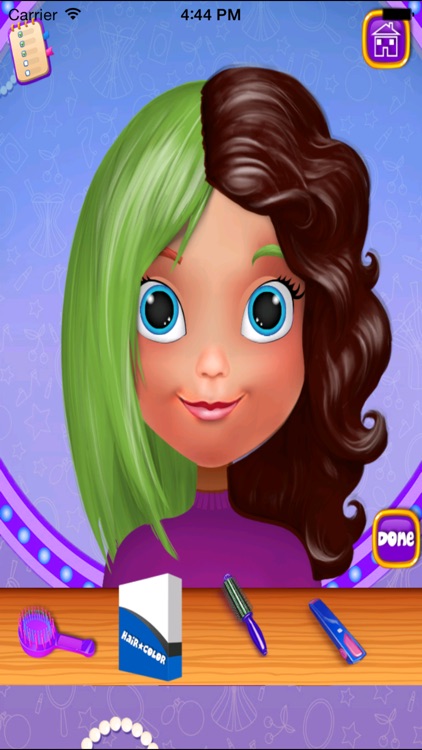 Girl hair care - girl games screenshot-4