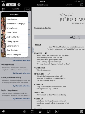 Julius Caesar: Folger Luminary Shakespeare screenshot 2