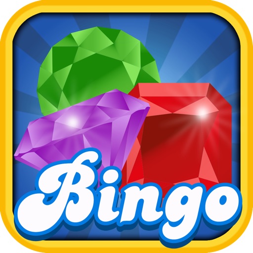 Awesome Gems & Jewels Bingo Bash Machine HD - Top Slot Rich-es Casino Games Pro icon