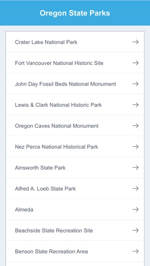 Oregon National Parks & State Parks(圖2)-速報App