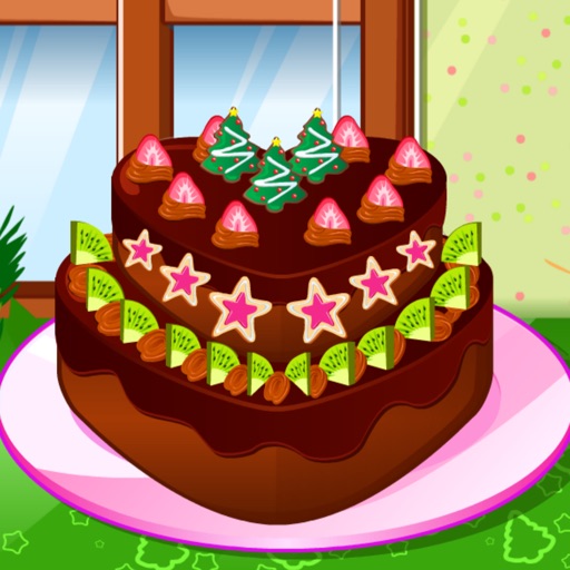 Cooking Cake - Christmas Games Icon