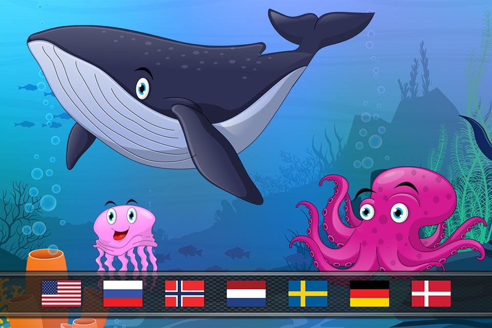 Peekaboo animals in the sea, ocean, lake and river for toddlers and babies screenshot 2