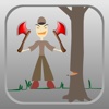 Lumber man: A timber chop axe challenge
