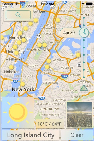 Weather Map - Take Five Interactive screenshot 2