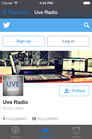 Uve FM screenshot 3