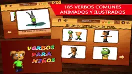 Game screenshot Verbos para niños-Parte 2- Aprende Español gratis: Learn Spanish speaking verbs for kids Free mod apk