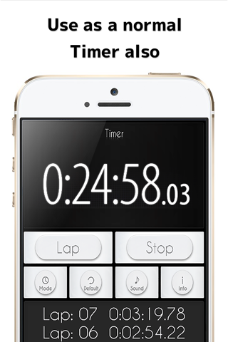 ToeicStopWatch: stopwatch/timer for TOEIC screenshot 3
