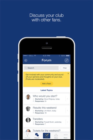 Fan App for Millwall FC screenshot 2