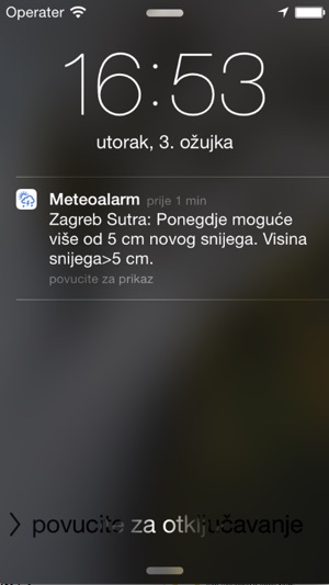 Meteoalarm Hrvatska(圖2)-速報App
