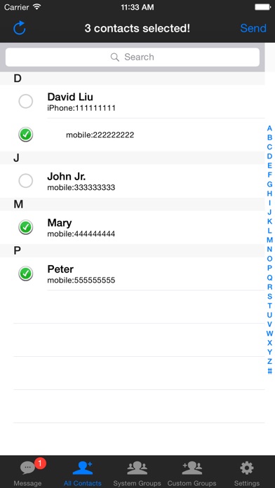 Any Group SMS Screenshot 1