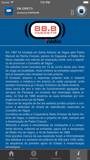 Rádio Vagos FM(圖1)-速報App