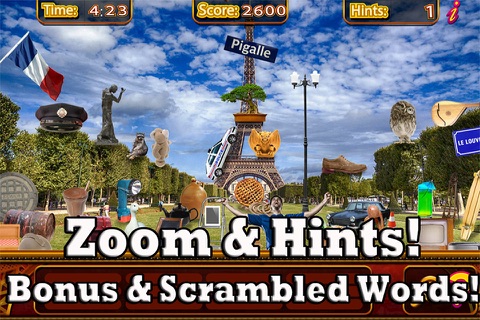 Adventure Paris Find Objects - Hidden Object Time & Spot Difference Puzzle Games screenshot 4