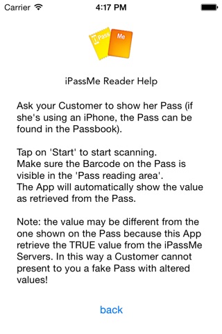 iPassMe Reader screenshot 2