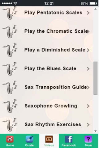 How to Play The Saxophone - Saxophone for Beginners screenshot 3