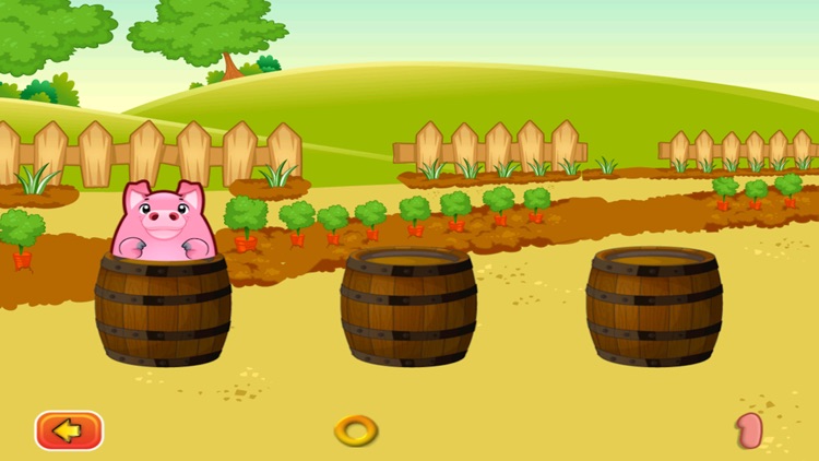 Happy Fat Pig Farm - Barrel Guessing Game- Free