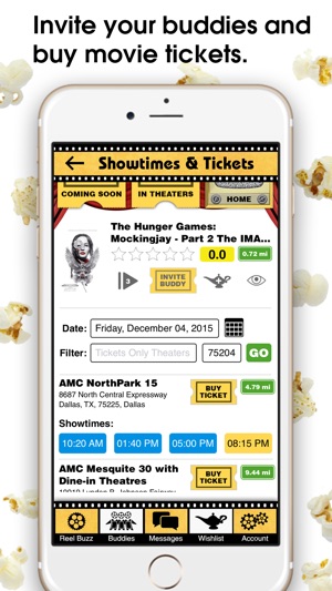 Reel Buddy - See Showtimes, Buy Movie Tickets, and Find Movi(圖5)-速報App