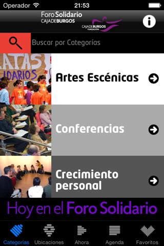 Foro Solidario Caja de Burgos screenshot 2