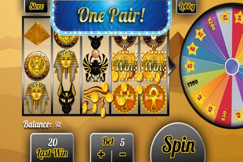 All In Cash Pharaoh's Casino Games HD - Jackpot Journey Way of Fun and Slot Machine Rich-es Free screenshot 3