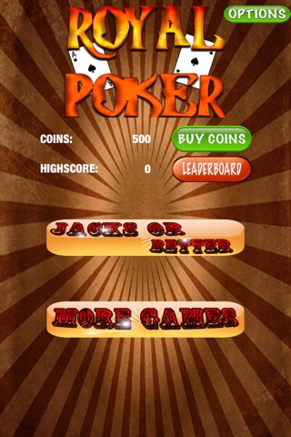 Jacks or Better Video Poker  5 Card Draw Stud Las Vegas Edition screenshot 2