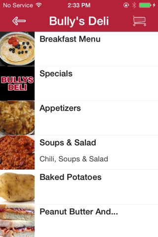 Bullys Deli screenshot 2