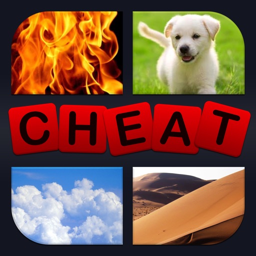 Cheat for 4 Pics 1 Word ~ get all the answers now with free auto game import! icon