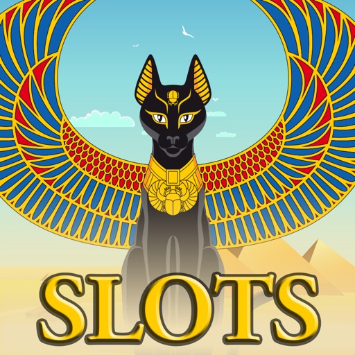 ``` 2015 ``` Ancient Pharaoh Egypt Slots Machine icon