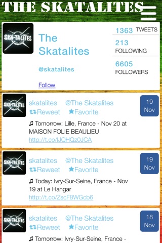 The Skatalites Official screenshot 3