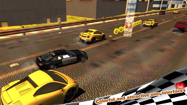 ` 3D Police Pursuit Racing car highway(圖3)-速報App