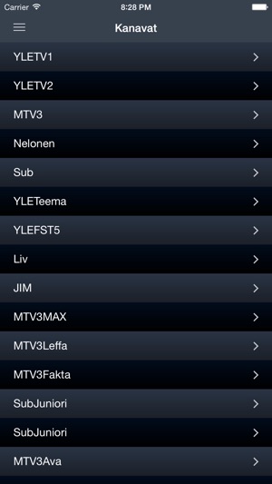 Televisiossa Suomessa(圖1)-速報App