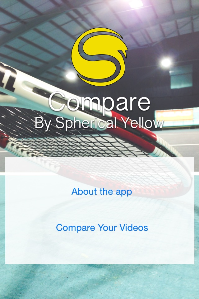 SY: Compare - Easy Tennis Video Comparison Tool For Player or Coach screenshot 4