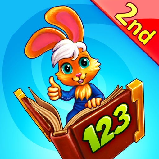 Wonder Bunny Math Race: 2nd Grade Advanced Learning App for Numbers, Addition and Subtraction Icon