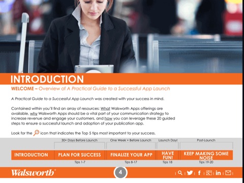 Walsworth Apps Launch Guide screenshot 2