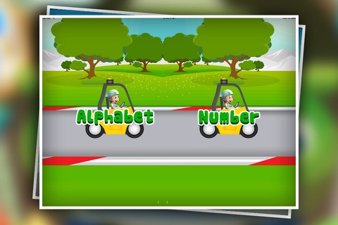 car typing racing - car games screenshot 4