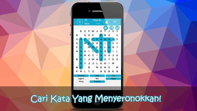 Word Search Indonesia - Puzzle Quiz