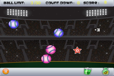 Epic Baseball Tap Madness - Glossy Balls Hitting Challenge LX screenshot 2