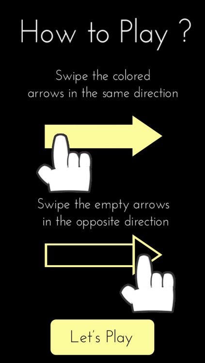 Follow the Light - Swipe the Arrows in a Bright Direction