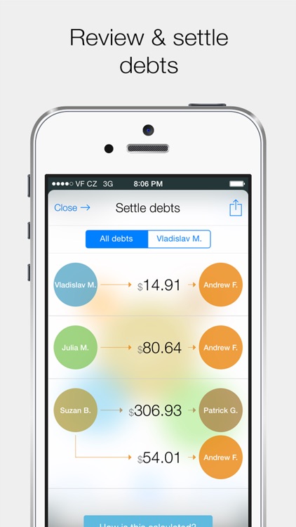 Settle Up - Group Expenses