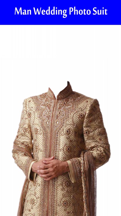 Man Wedding Photo Suit