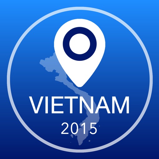 Vietnam Offline Map + City Guide Navigator, Attractions and Transports icon