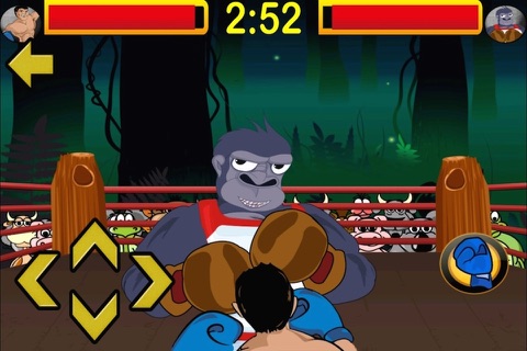 A Monkey Slap Boxing FREE - Jungle Animal Fight Challenge screenshot 4