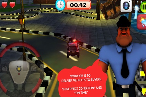 3D City Police Parking Frenzy screenshot 4