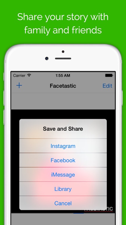 Facetastic - slideshow maker to create time-lapse movies by keeping face photos aligned during transitions screenshot-4