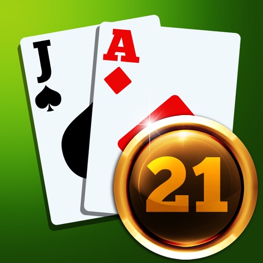 Blackjack 21 Free Classic Casino-style Card Game Gambling Icon