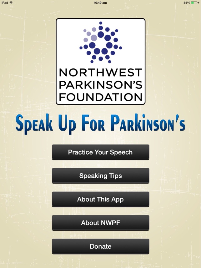 Speak Up For Parkinson's(圖1)-速報App