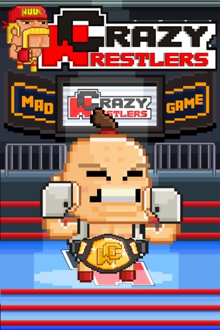 Crazy Wrestlers Game - Free 8-bit Pixel Retro Fight-ing Games screenshot 3