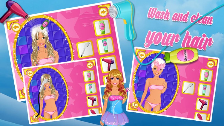 Princess Hair Spa - Hairstyles,Makeover,DressUp Games