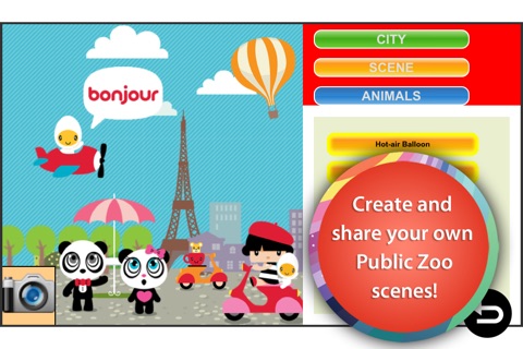 The Public Zoo: Play and Learn Activities with Hickup the Panda screenshot 2