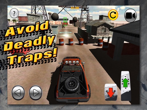 3D Off-Road Truck Parking Extreme - Dirt Racing Stunt Simulator FREEのおすすめ画像1