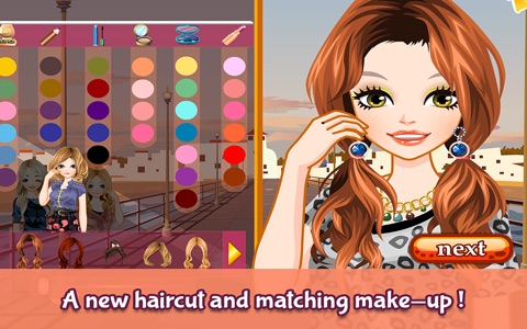 Summer Dress up - Supermodel Girl Game for girls who like beauty, style and models! screenshot 3