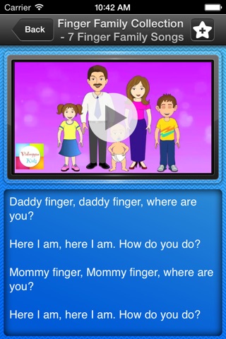 Kids Songs - collection of video that help to learn the alphabet, shapes, colors, numbers, nursery rhymes, fairy tales, lullabies. screenshot 3